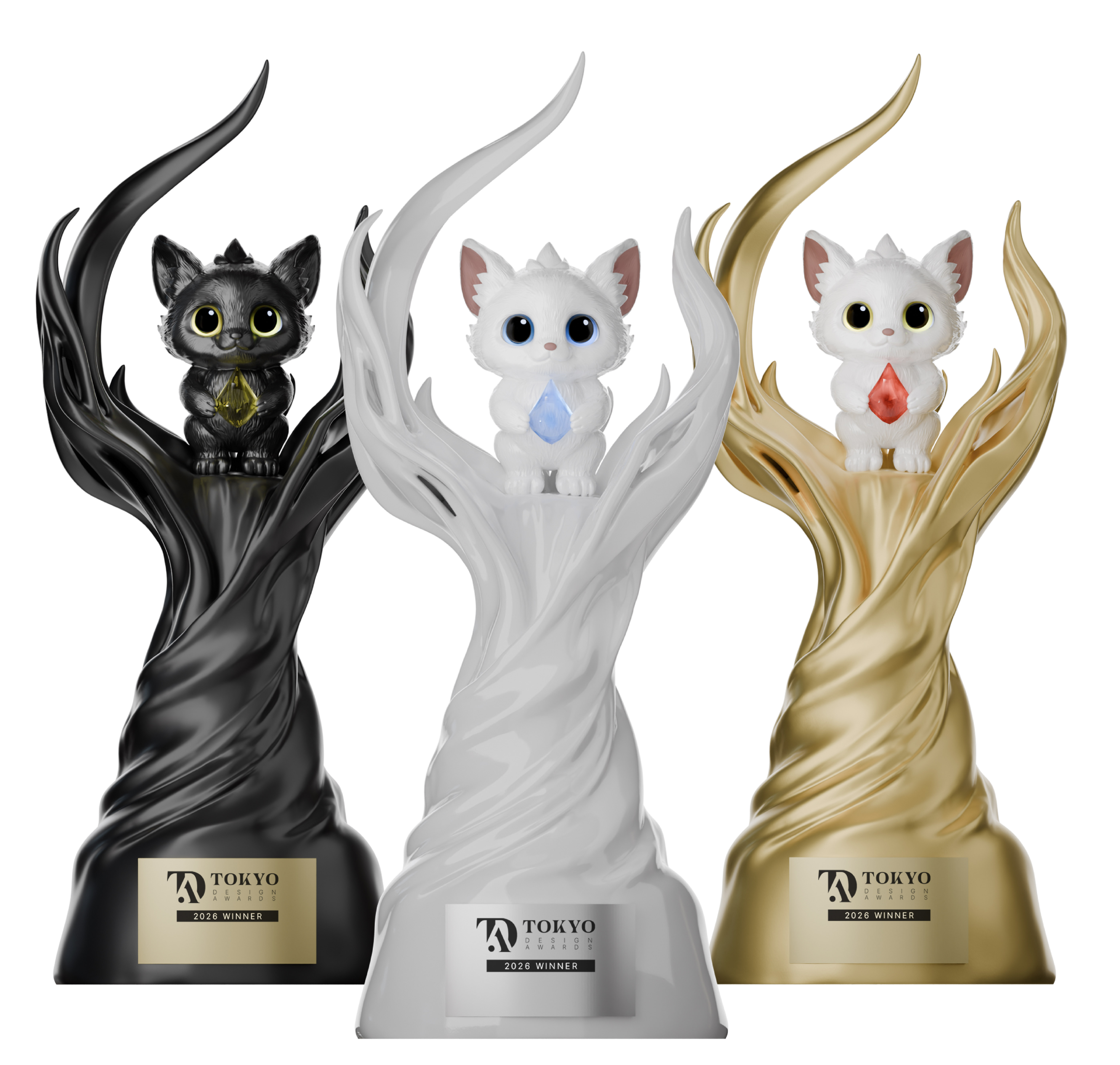 2026 Tokyo Design Awards Statuettes