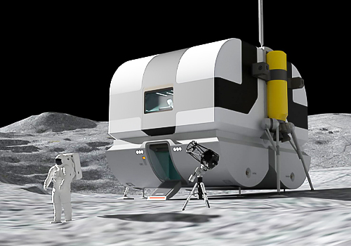 Tokyo Design Awards Winner - Lunar Habitat TERRA LUNARIS by Schumanndesign