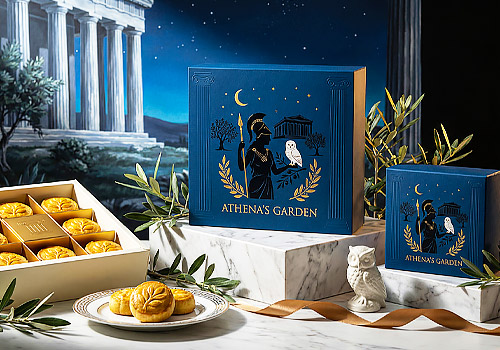 Tokyo Design Awards Winner - Athena’s Olive Garden: Stamped Pastry Collection by ChangZhou University