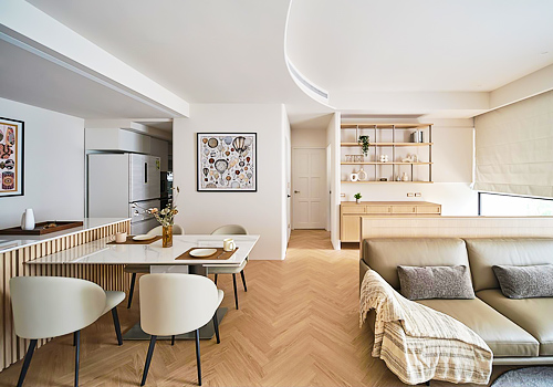 Tokyo Design Awards Winner - Dawn's Curved Whisper by Yu Chu Interior Design