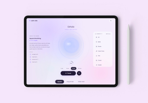 Tokyo Design Awards Winner - Calm Site by Dmytro Nushtaiev