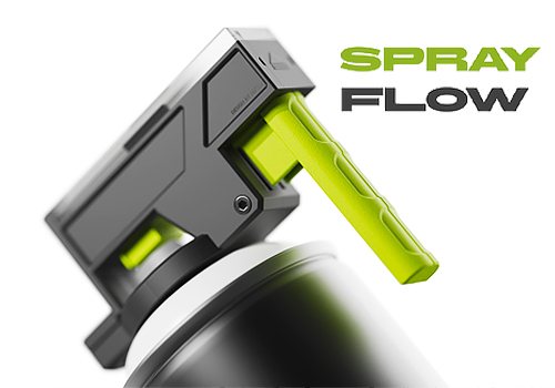 Tokyo Design Awards Winner - SprayFlow — An Ergonomic Spray Can Assistive Tool by WUHAN UNIVERSITY OF TECHNOLOGY