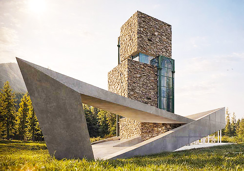 Tokyo Design Awards Winner - Wedding House in Mestia by Artytechs