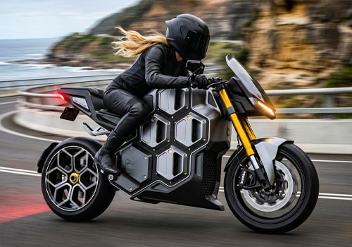 Tokyo Design Awards - Cellcius Electric Moto Co | C-01 Hypersports Motorcycle