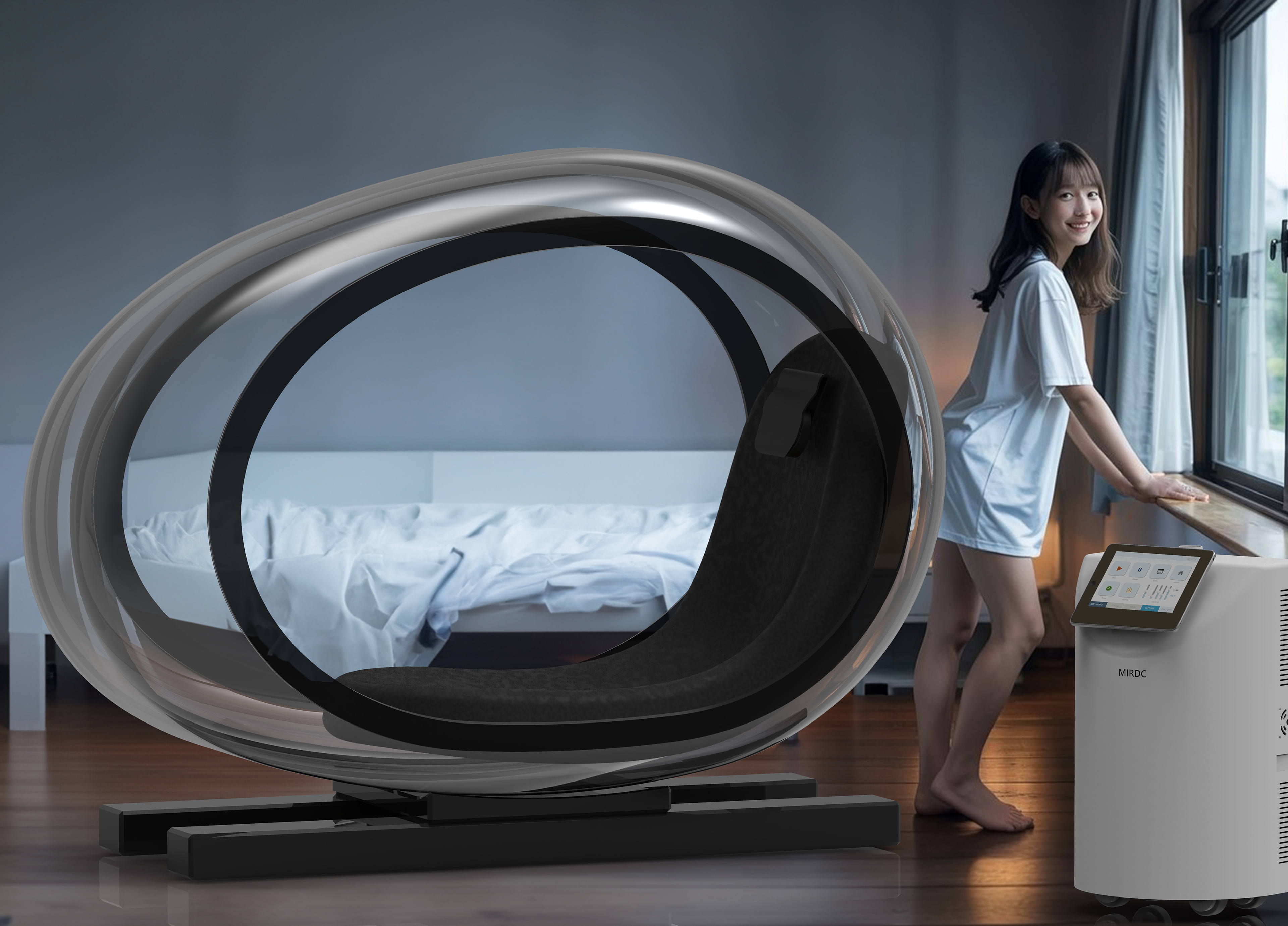Tokyo Design Awards Winner - Home-use Portable Hyperbaric Oxygen Therapy Chamber by MIRDC