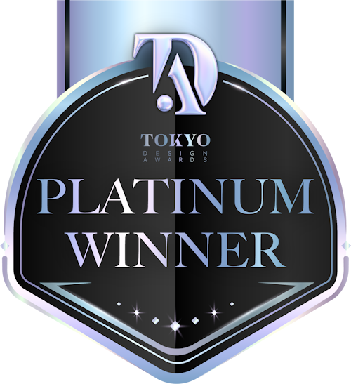 Tokyo Design Awards Platinum Winner